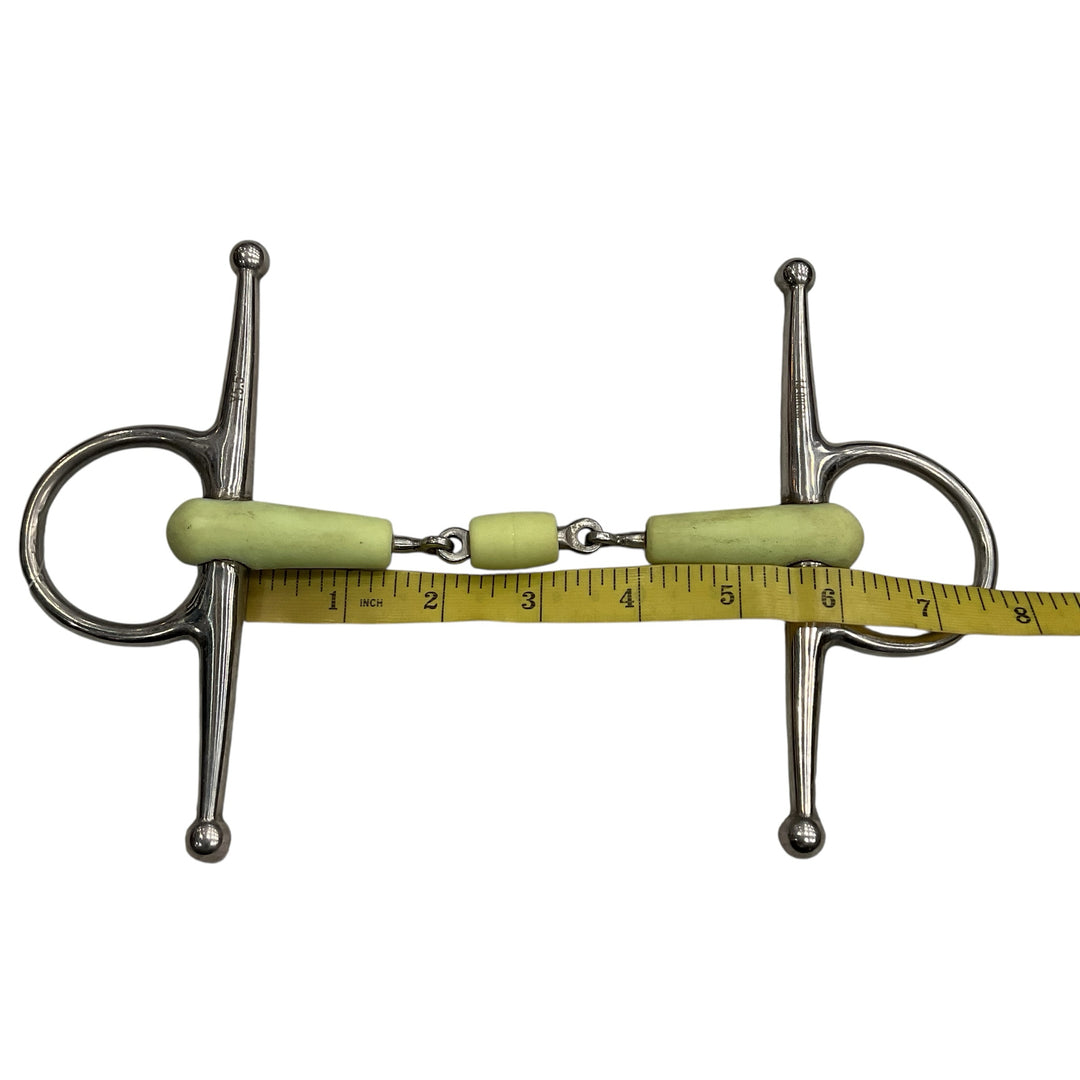 Happy Mouth 5.5" Double Jointed Full Cheek Snaffle Used - H