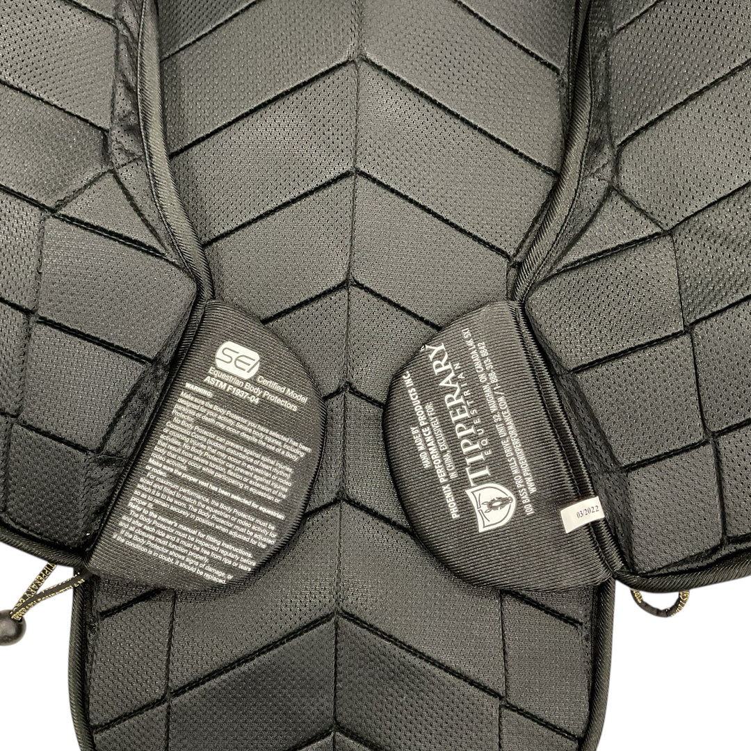 Tipperary Child XXS Eventer Pro Protective Vest Black Used - H