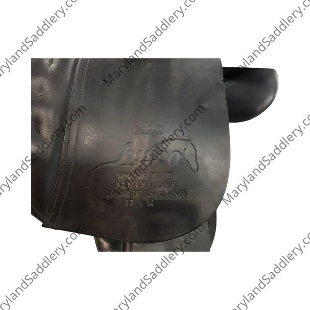 17.5" County Fusion Medium Tree Used Dressage Saddle - C