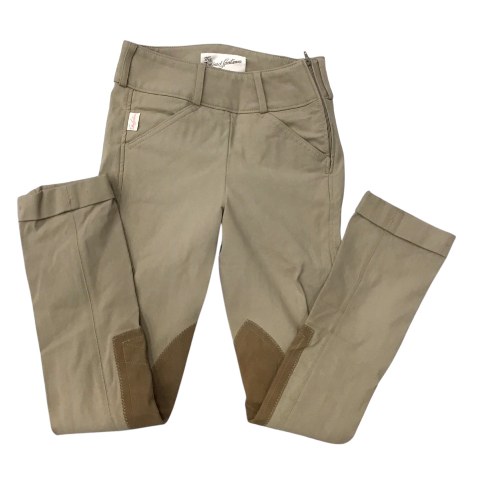 Tailored Sportsman Child 10 Side Zip Show Jods Tan Used