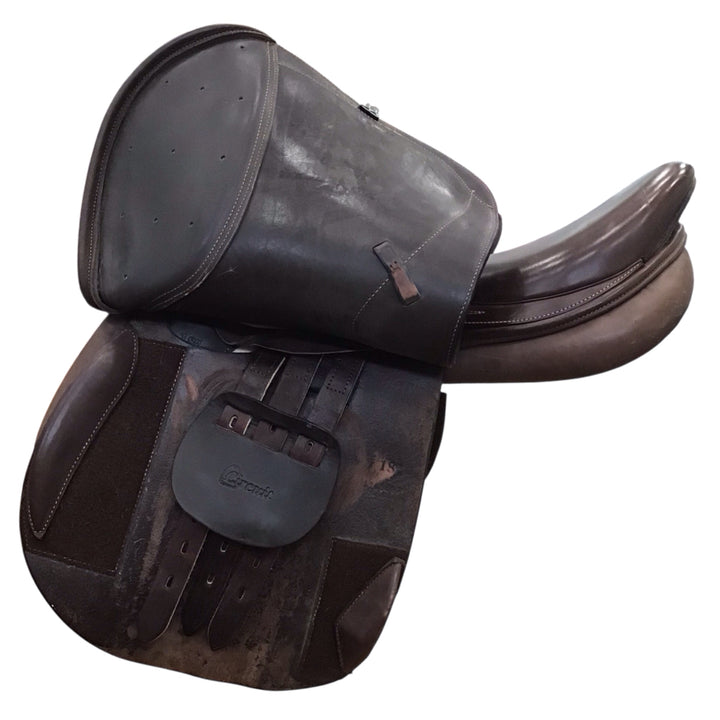 18" Circuit Premier Victory RTF Adjustable Used Hunter/Jumper Saddle - H