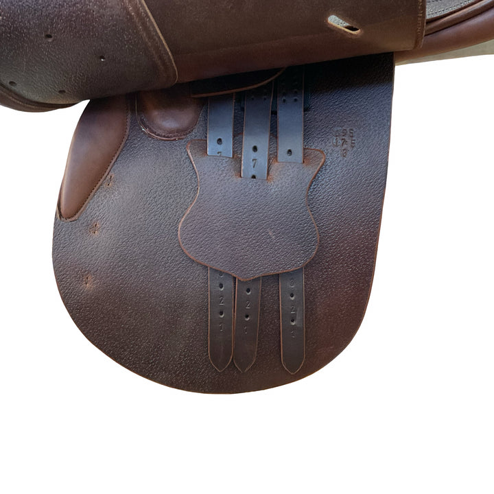 17.5" Cliff Barnsby Aurora Medium Used Hunter/Jumper Saddle