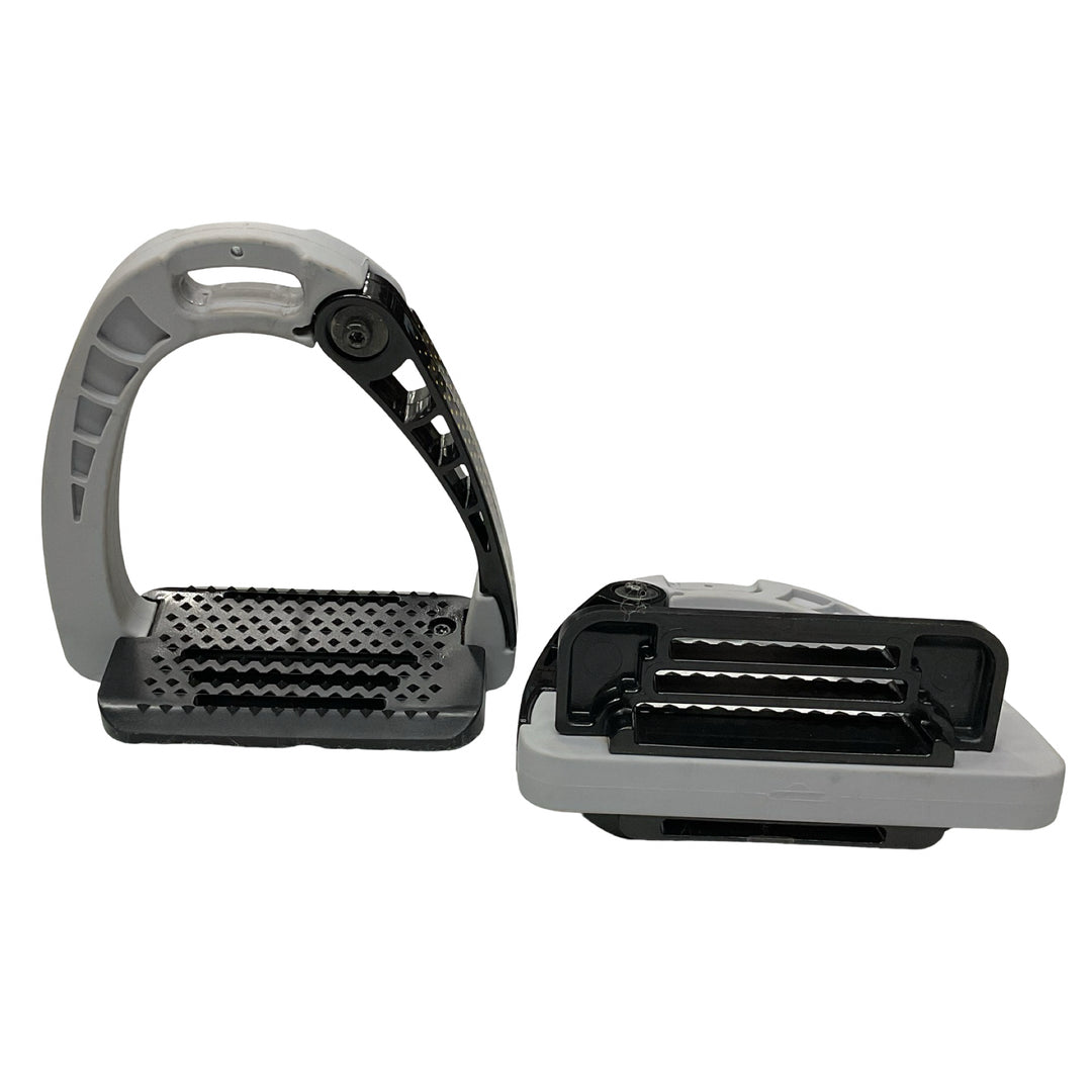 Equestro 4" New Edition Junior Safety Stirrup Grey/Black Used