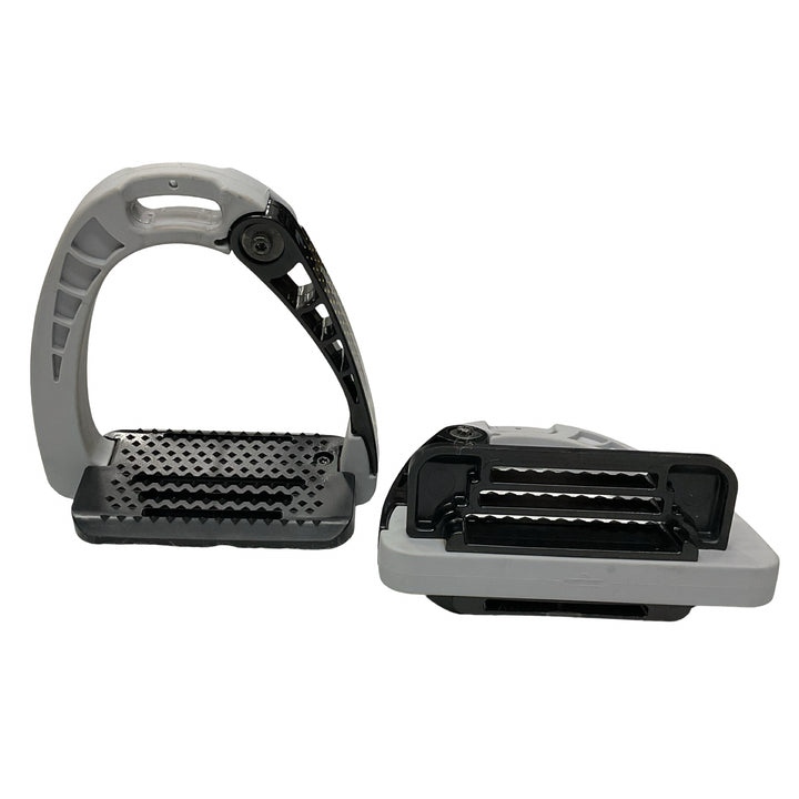 Equestro 4" New Edition Junior Safety Stirrup Grey/Black Used