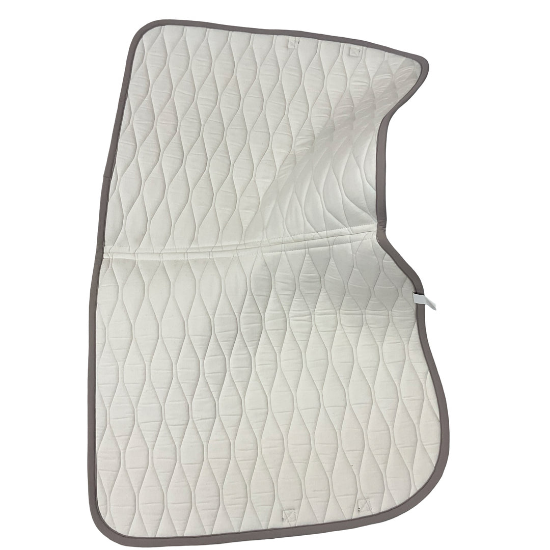 Equiline Esmune Mircostud Dressage Saddle Pad Sabbia New