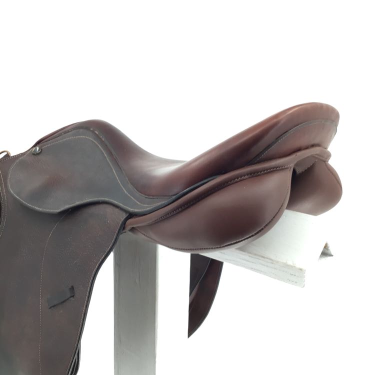 18" ThornHill Pro Trainer Adjustable Used Hunter/Jumper Saddle - H