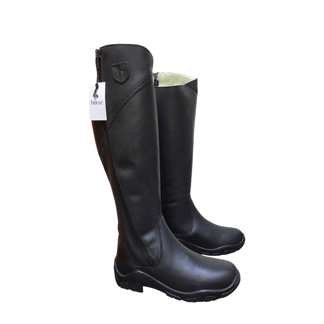 Horze 7.5 SW Aspen Winter Tall Boots New