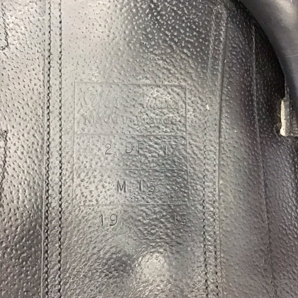 17" Antares Medium Used Dressage Saddle - H
