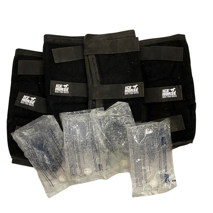 Ice Horse Black Ice Boots (4) Used - H