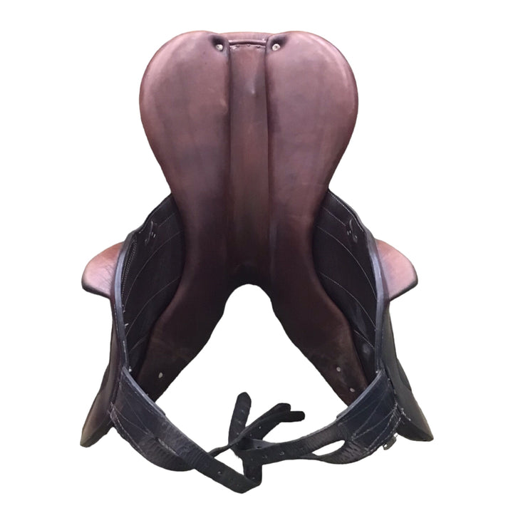 18" Antares Monoflap Wide Used Hunter/Jumper Saddle - H