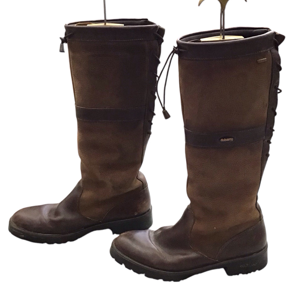 Dubarry Ladies 40 Glanmire Country Boot Used - H