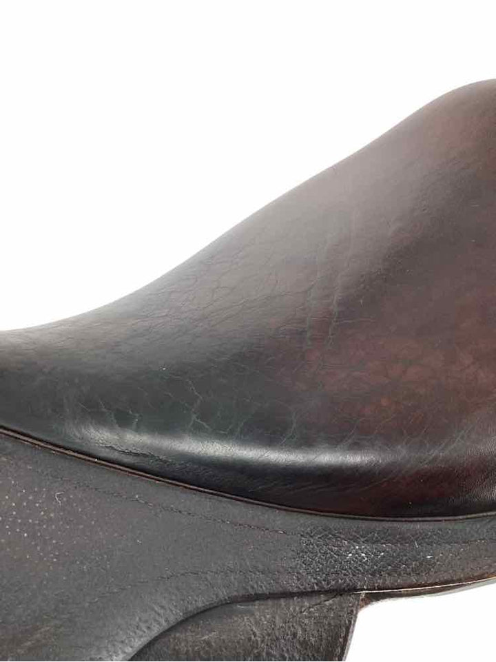 18" Pessoa Gen X Elite XCH wool flocked used close contact saddle B