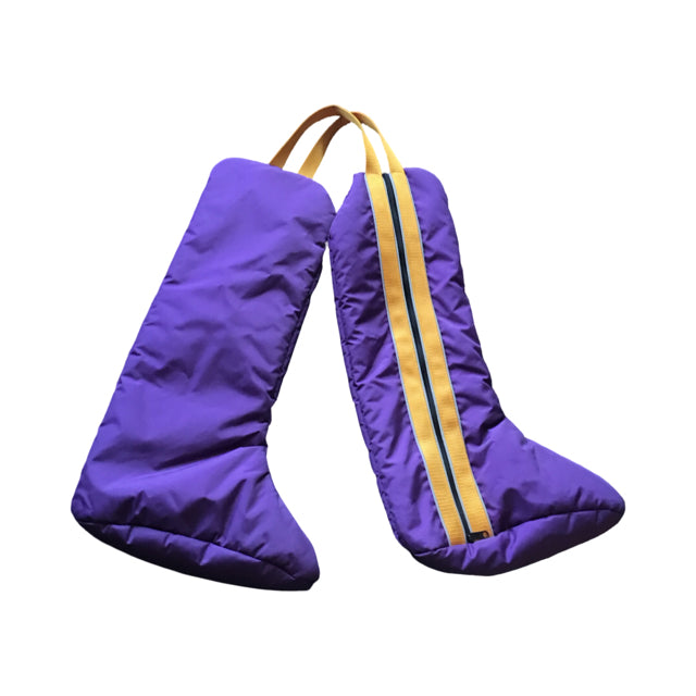 Tally Ho Fleece Lined 2 Piece Boot Bag Used