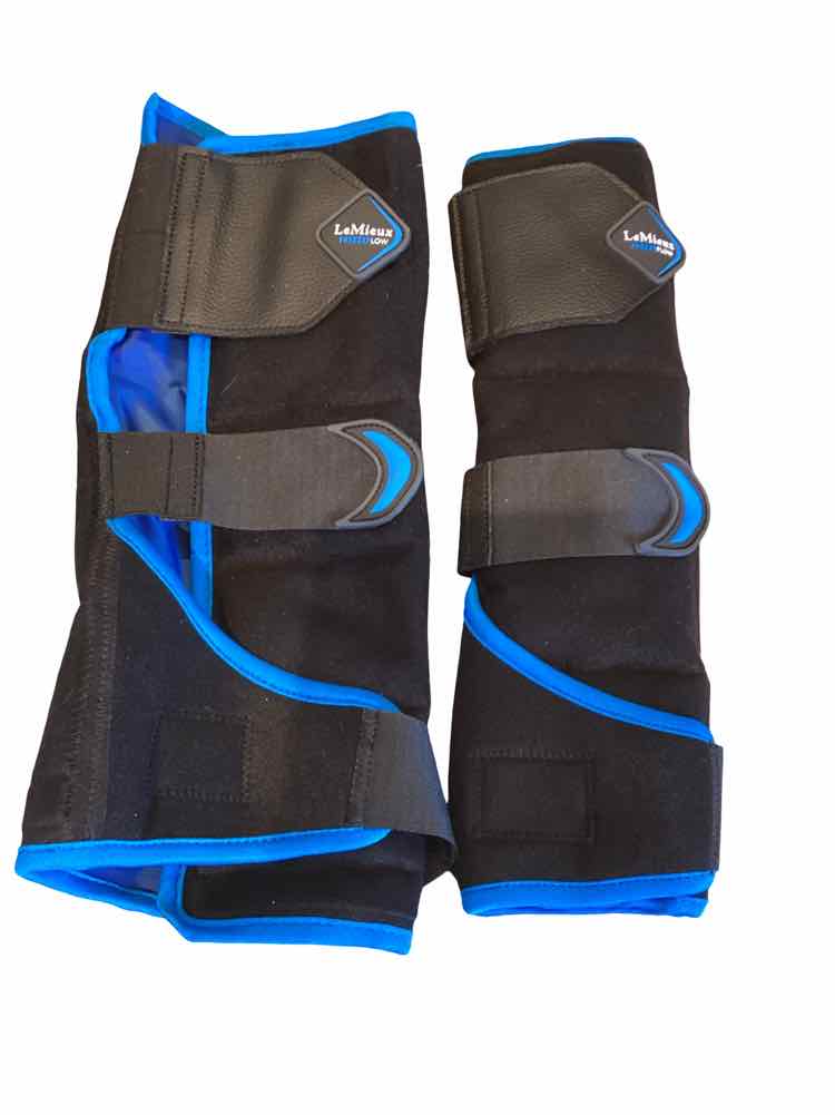 Lemieux new horse ice boots fronts