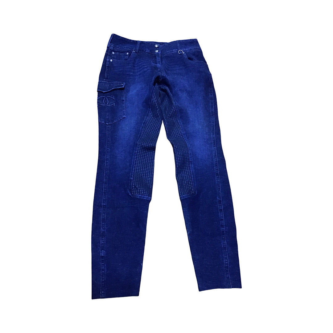 Goode Rider 28R FS Denim Breech Used