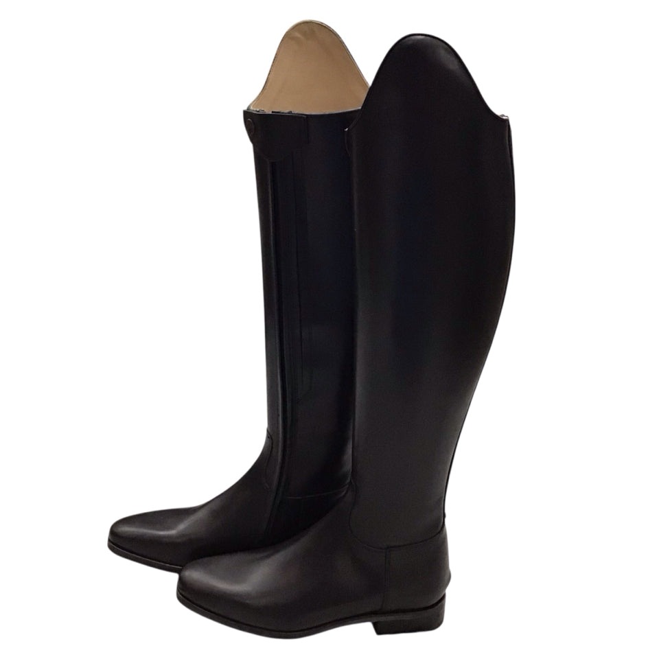 NEW Ladies Dress Boot 38 Regular Medium Black - H
