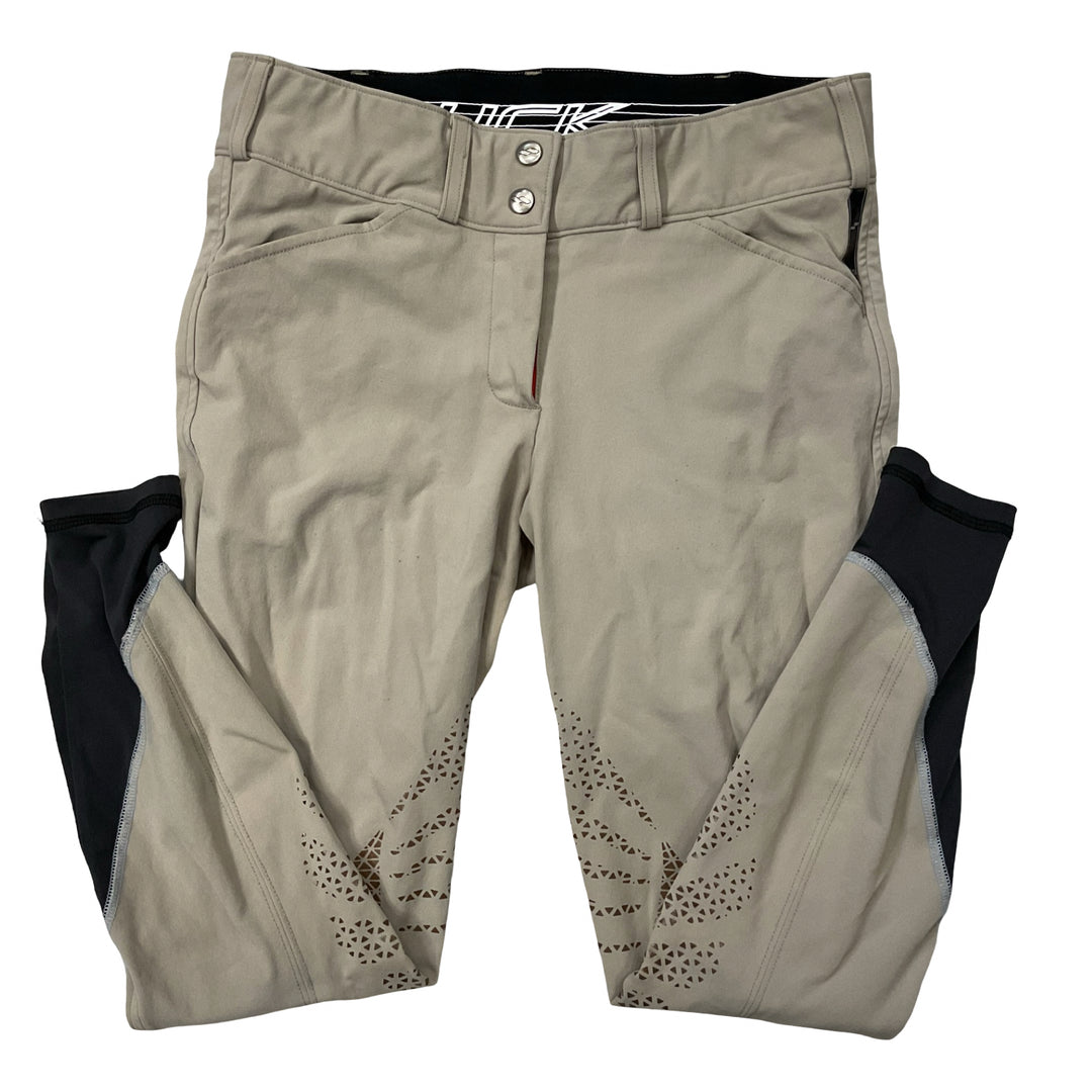 Struck Women's 28 Knee Patch Schooling Breech Tan Used