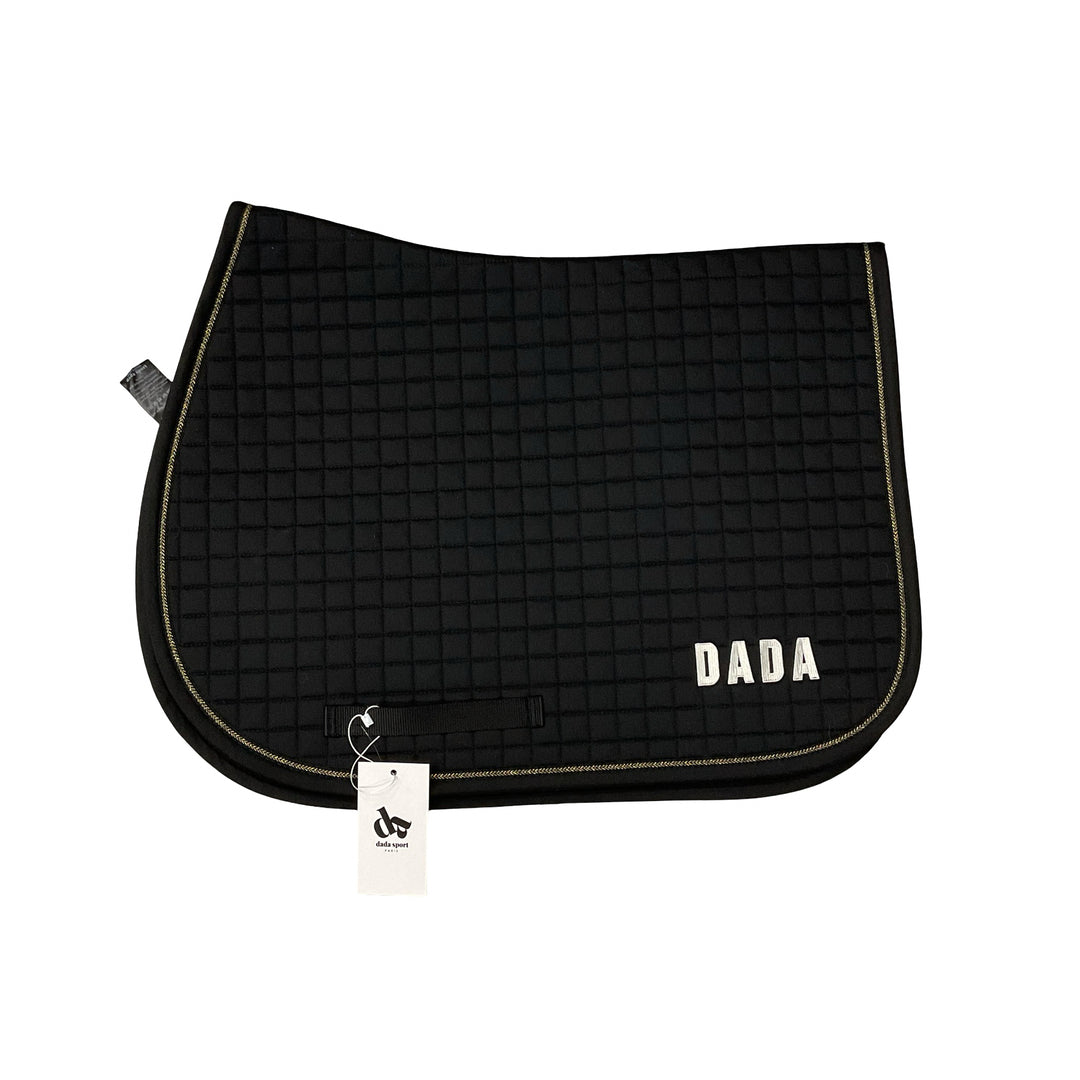 Dada Sport Henri Jump Saddle Pad Black New