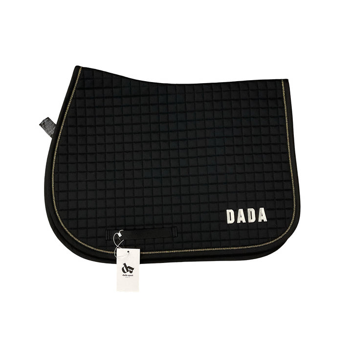 Dada Sport Henri Jump Saddle Pad Black New