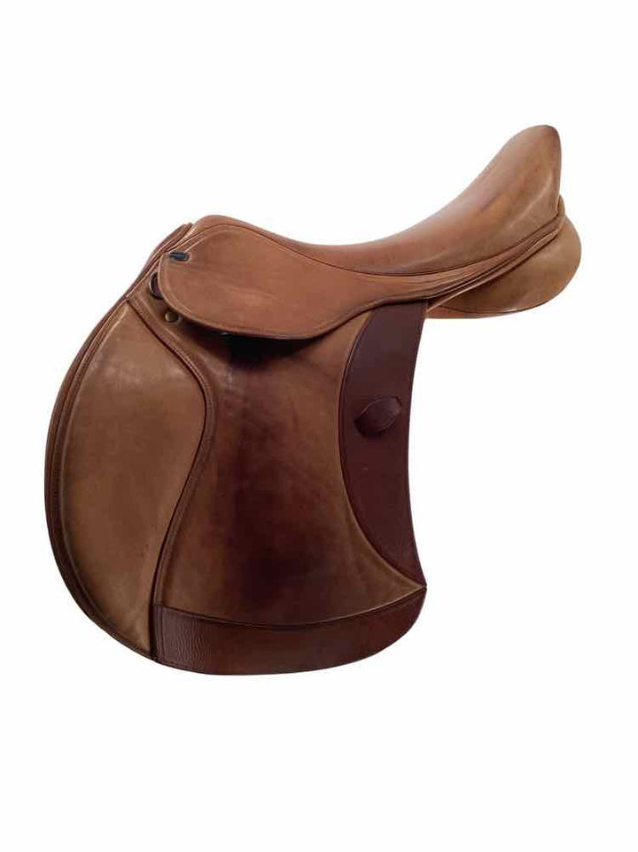 HDR Rivella wide tree wool flocked forward flap jumping saddle