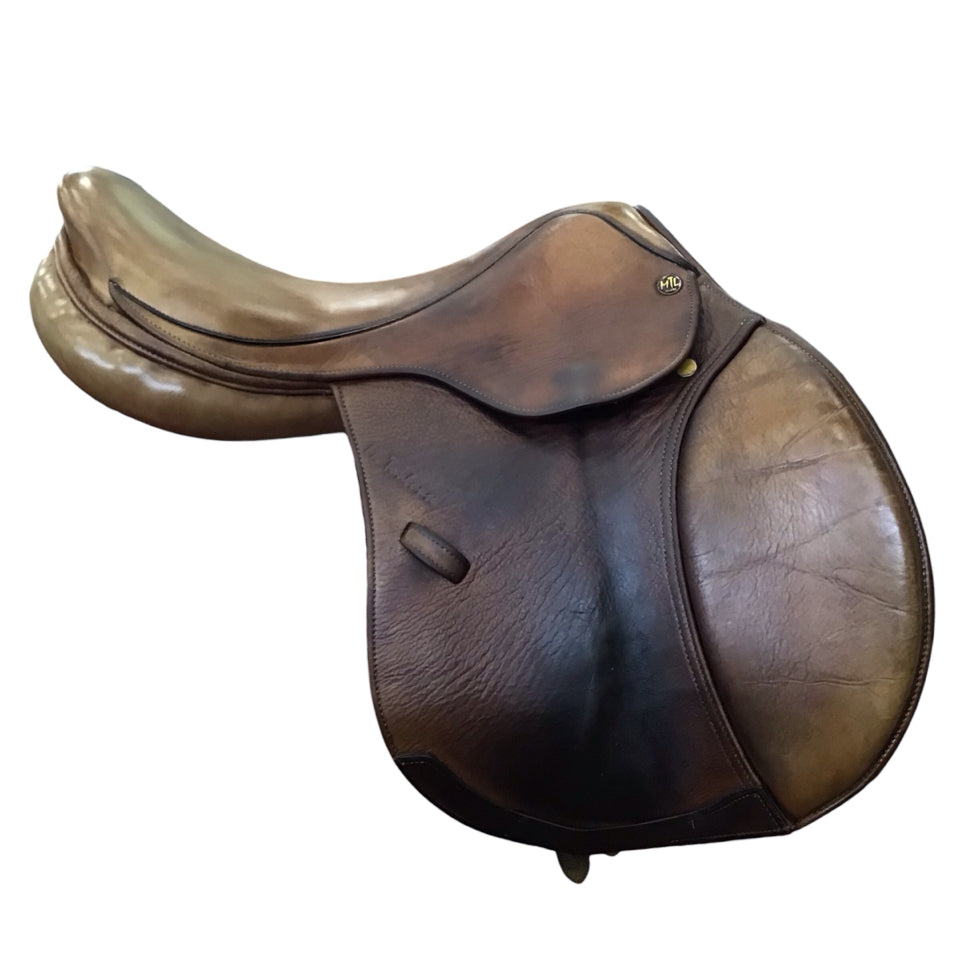 17" M. Toulouse Annice Adjustable Used Hunter/Jumper Saddle - H