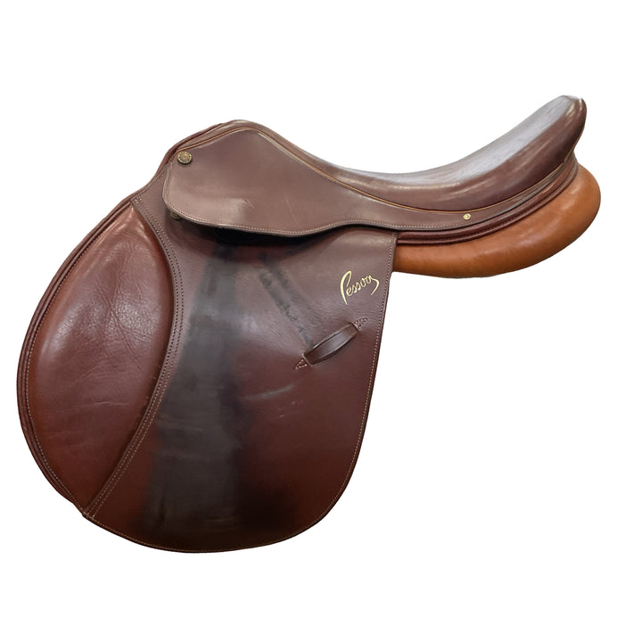 17" Pessoa AMO Wide Used Hunter/Jumper Saddle