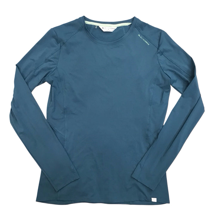 RJ Classics Women's Jordyn Crew Neck Long Sleeve Shirt Like New - H