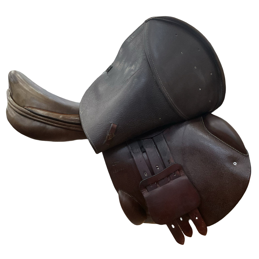 17" Intrepid Pro-Trainer Arwen Deluxe Adjustable Used Hunter/Jumper Saddle