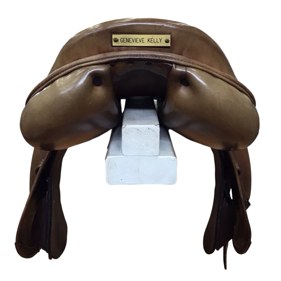 17" M. Toulouse Annice Adjustable Used Hunter/Jumper Saddle - H