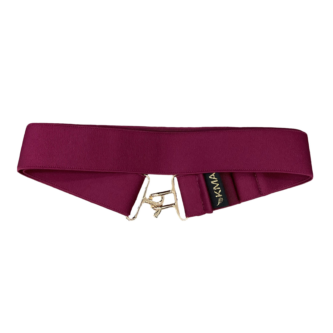 KMA Elastic Belt Maroon Used - H