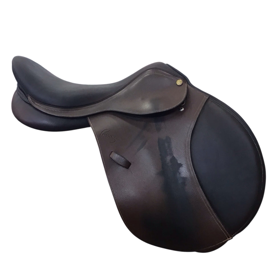 16.5" Pessoa Gen-X Valentino Adjustable Used Hunter/Jumper Saddle - H