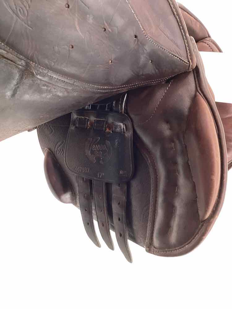 17" Pessoa Adjustable tree wool flocked used close contact saddle