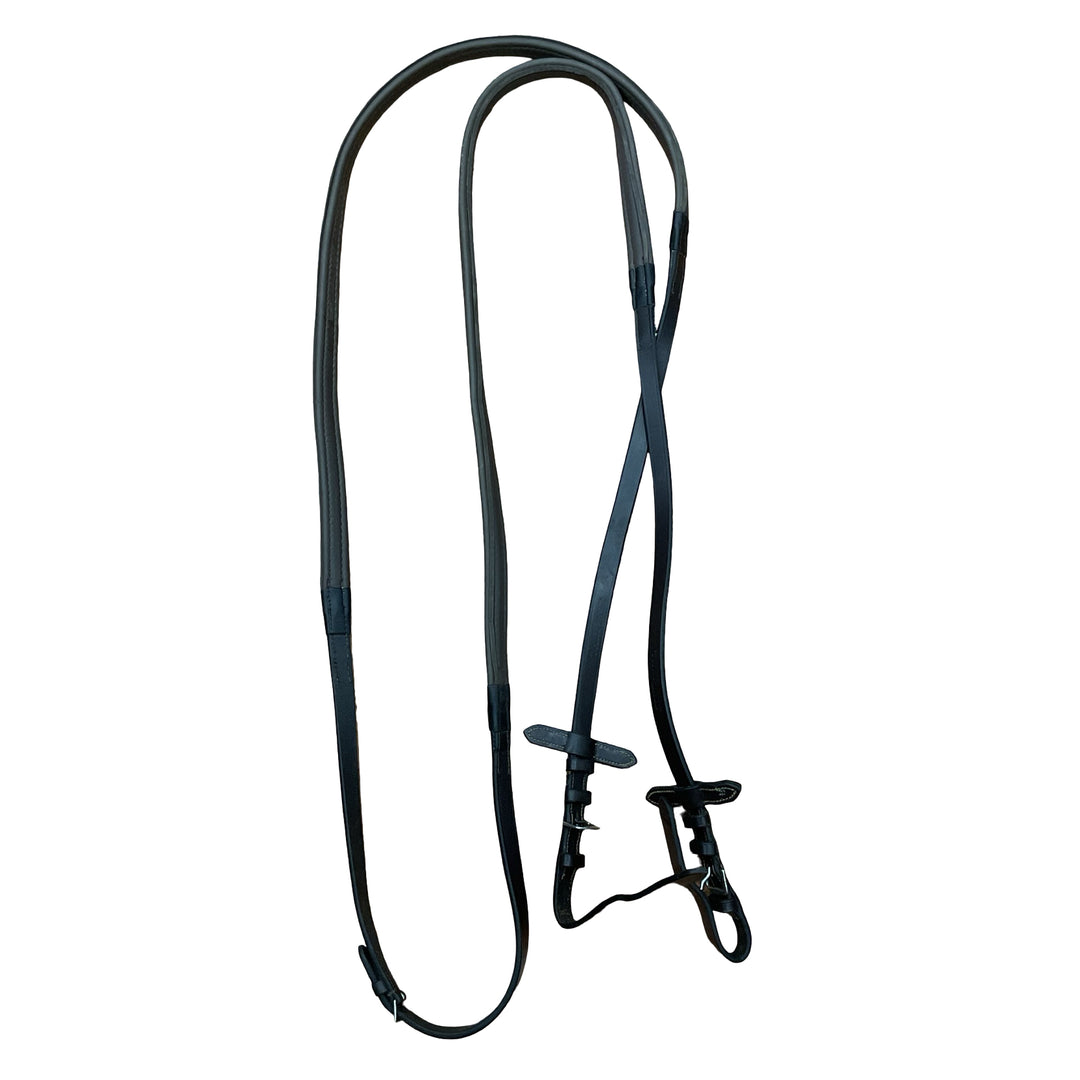 ThinLine Oversized No Slip Padded Rein Brown Used