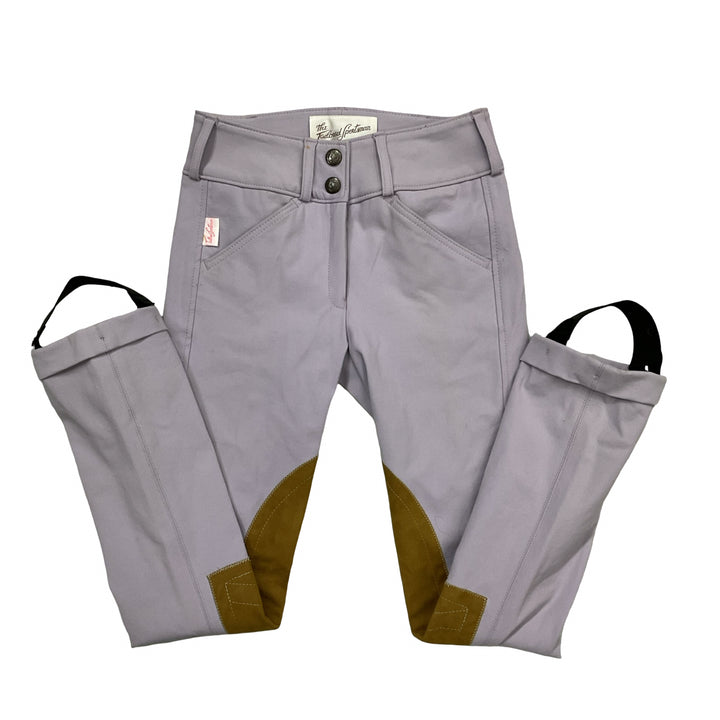 Tailored Sportsman Child 8 Knee Patch Schooling Jod Lavender Used