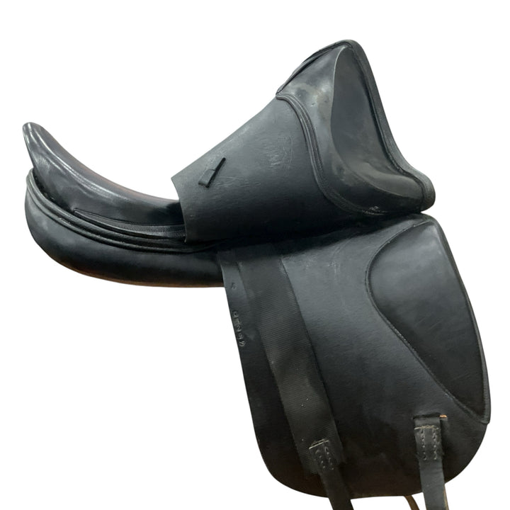 18" Harry Dabbs Jaguar XKC Medium Used Dressage Saddle - H
