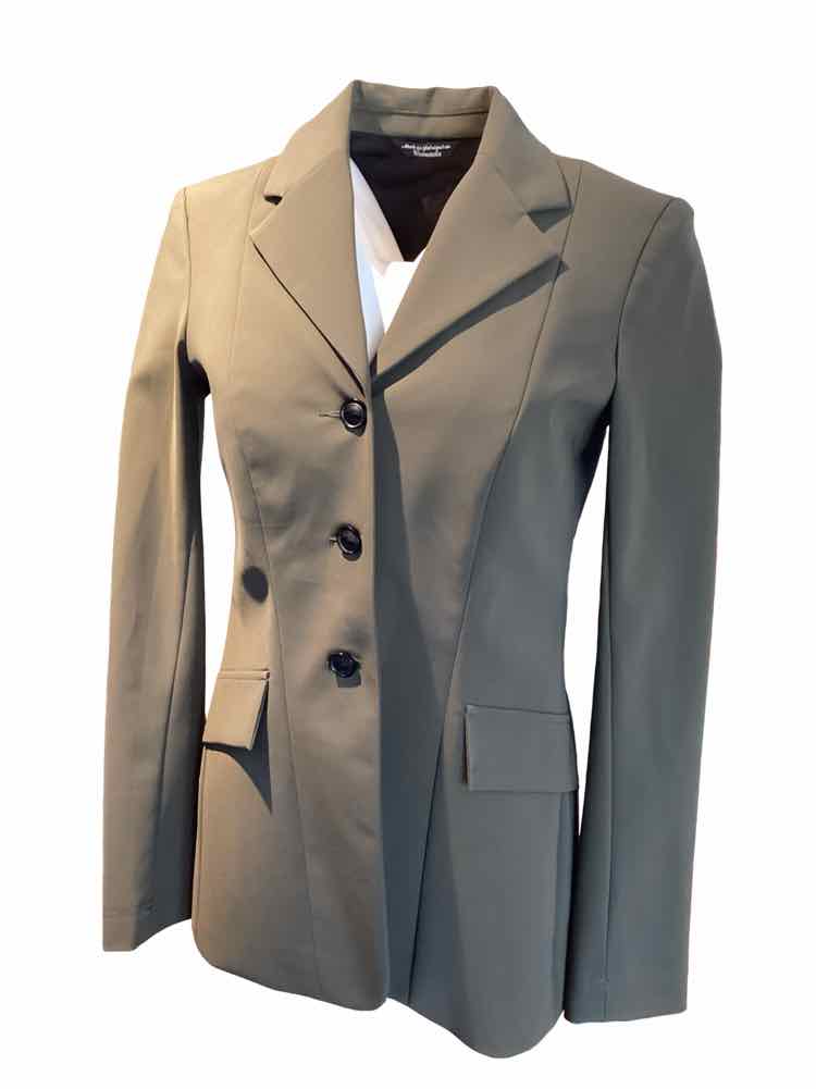 GRANDPRIX new ladies 10 Tall olive show coat