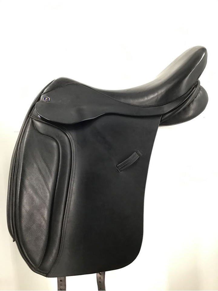 17.5" Hastilow Adjustable Used Dressage Saddle - C