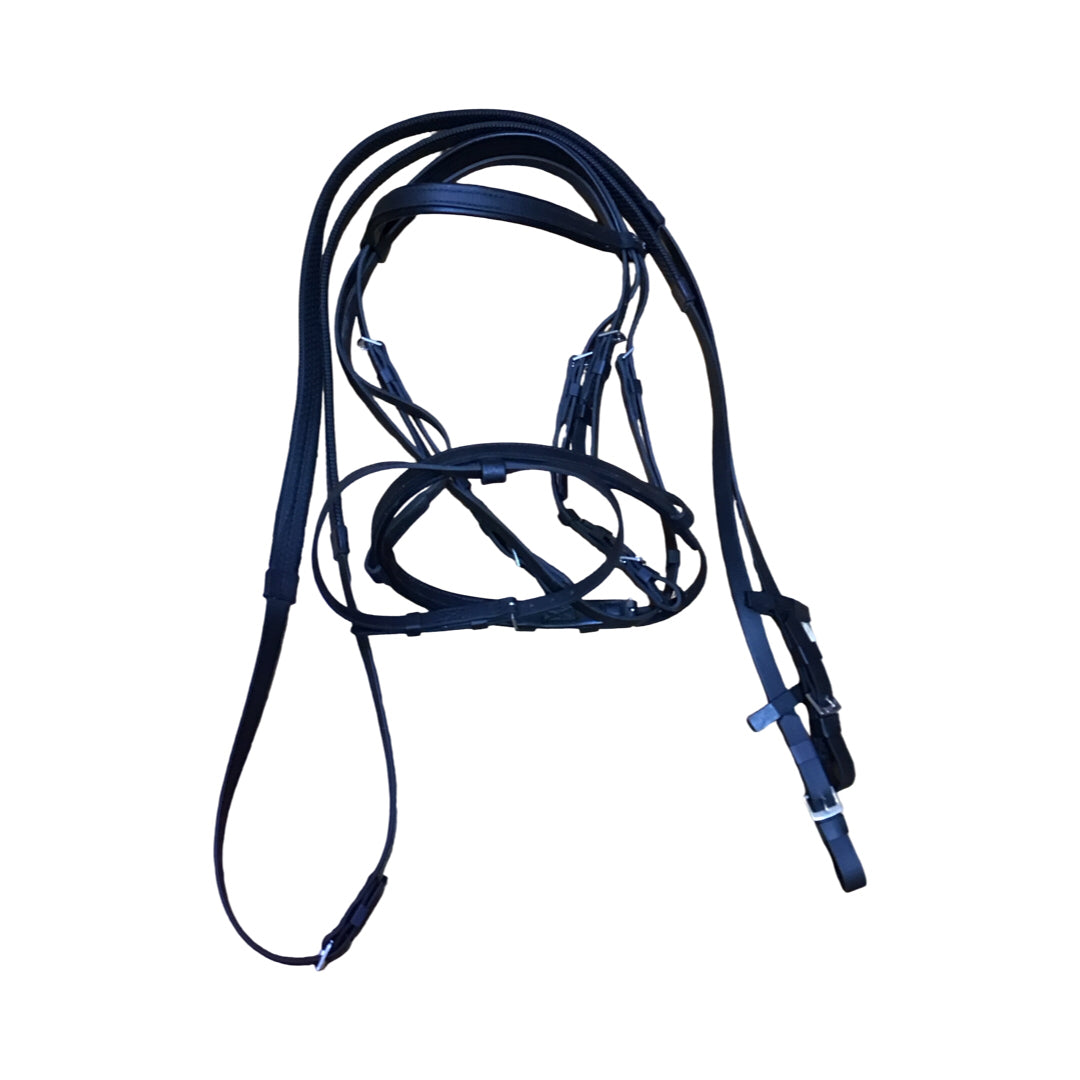 Wintec Flash Bridle w/Full Rubber Reins Used