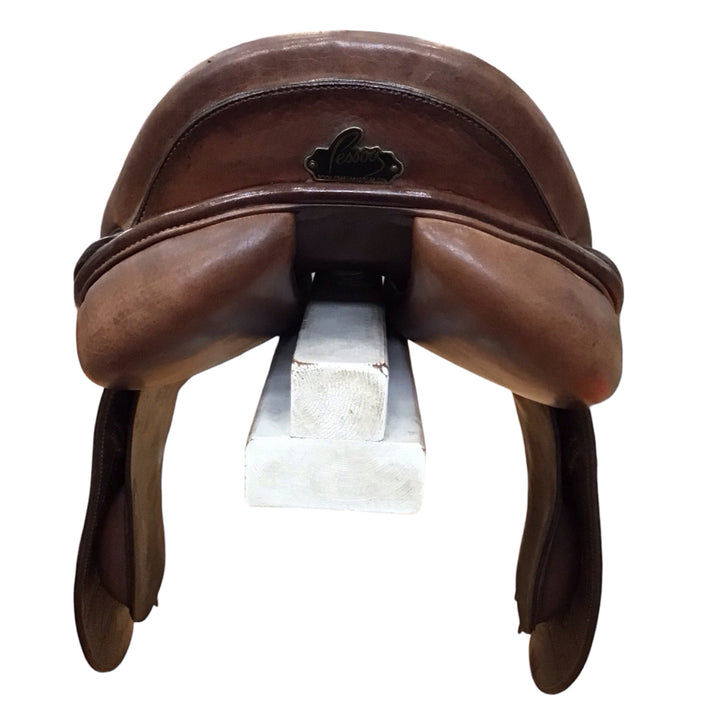17" Pessoa XCH Adjustable Used Hunter/Jumper Saddle - H