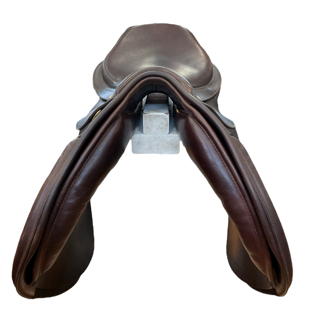 18" Collegiate Convertible Adjustable Used Hunter/Jumper Saddle - H