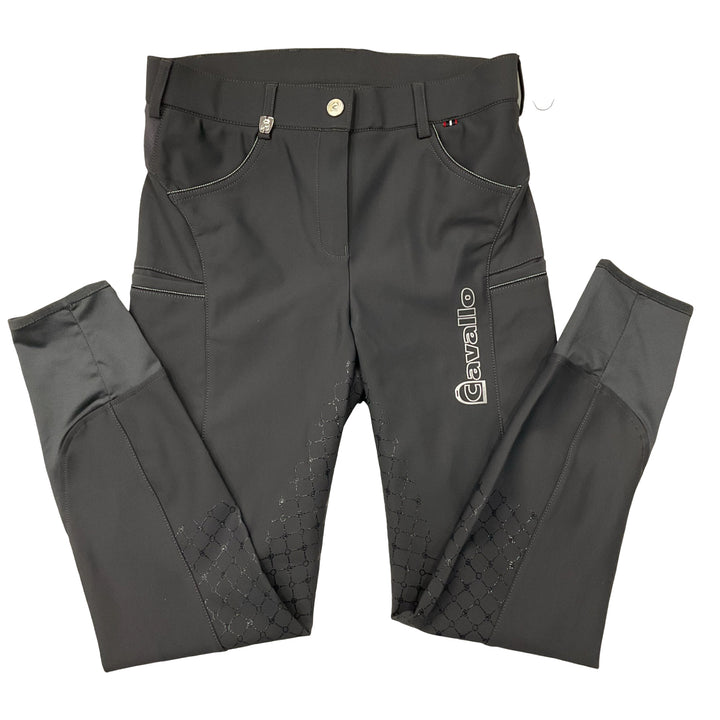 Cavallo Women's 28 Candra Grip Mobile Full Seat Schooling Breech Graphite New