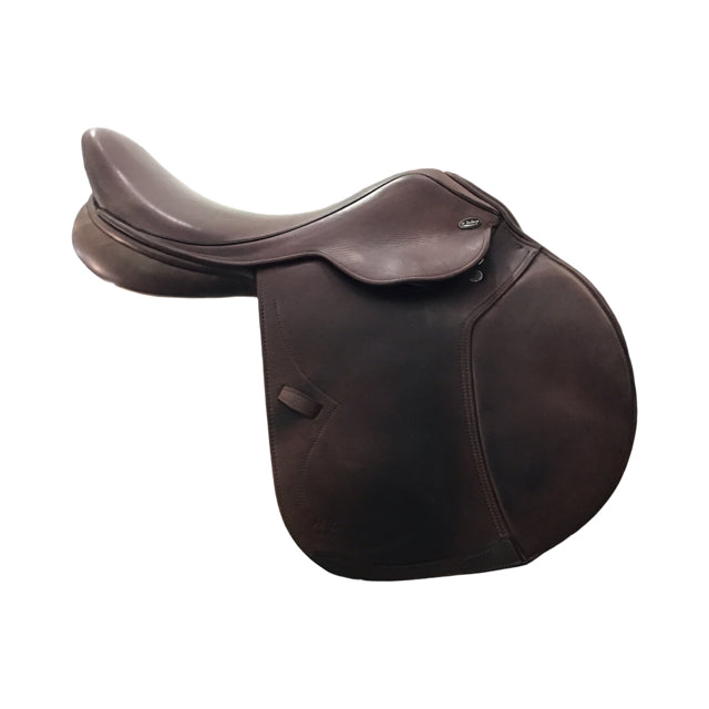 17.5" M. Toulouse Platnium Jeninne Adjustable Used Close Contact Saddle - C