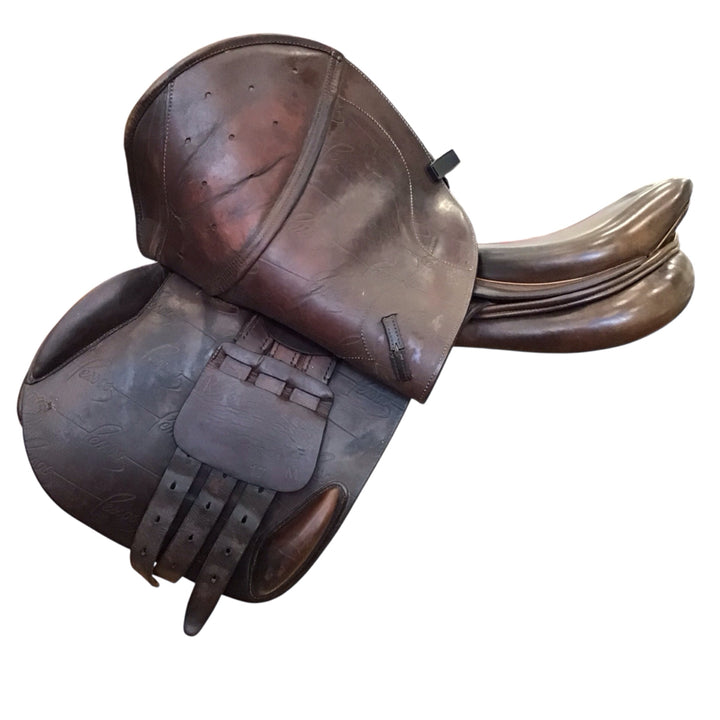 17" Pessoa XCH Adjustable Used Hunter/Jumper Saddle - H