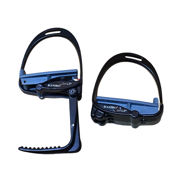 HORSEWARE 4.5" Rambo StirrUP Stirrups USED B