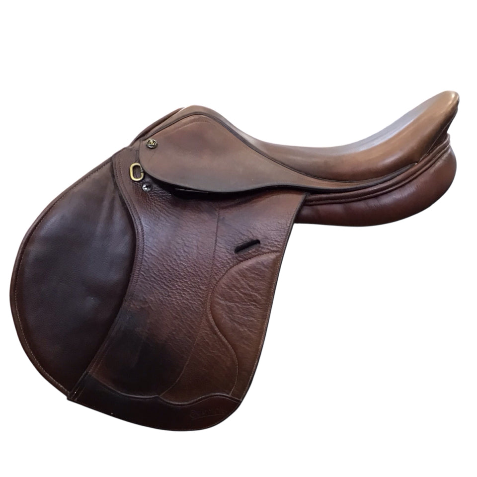 16.5" Ovation Palermo Adjustable Used Hunter/Jumper Saddle - H