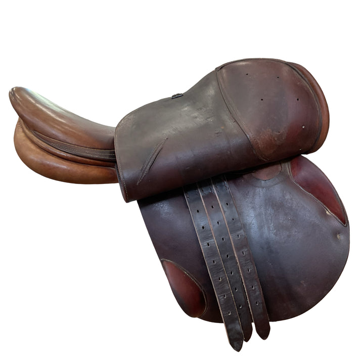 17" Luc Childeric Medium Used Hunter/Jumper Saddle