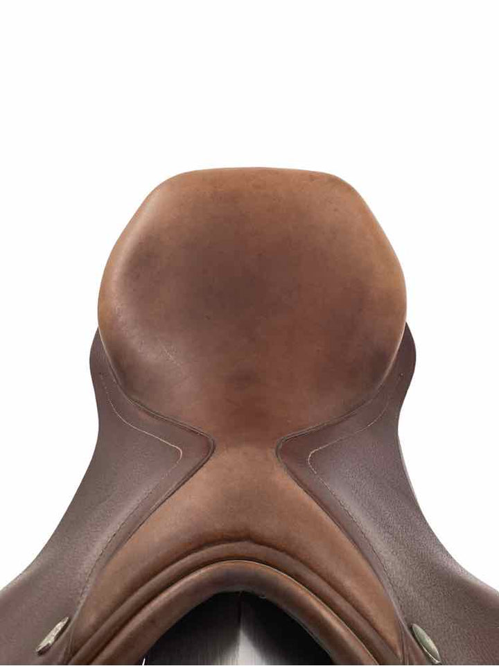 18.5" Mystic wide wool flocked used close contact saddle