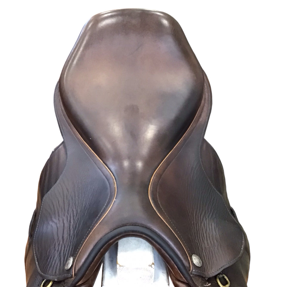 17" Pessoa XCH Adjustable Used Hunter/Jumper Saddle - H