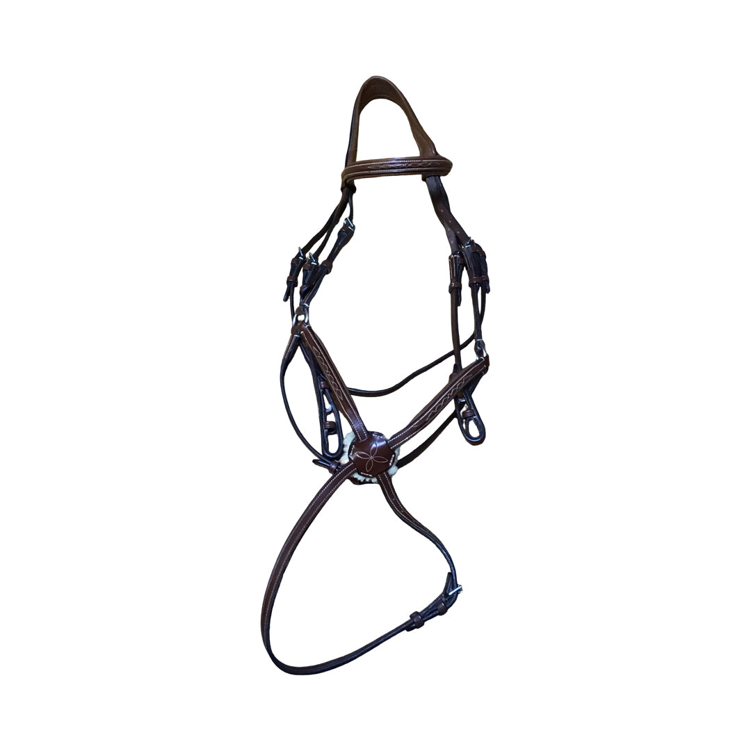 Corsia Equestrian Classic Figure 8 Headstall Used