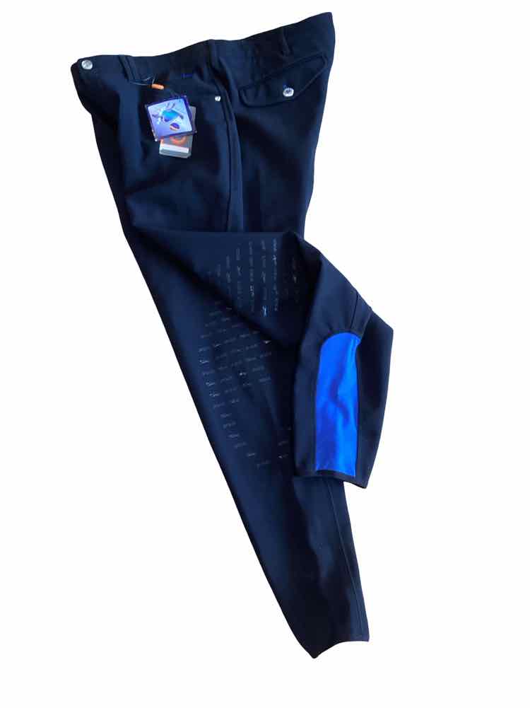 SCHOCKEMOHLE NEW mens size 54 black schooling breech B